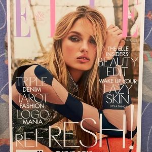 British Elle UK Magazine January 2018 Brand New Travel Size